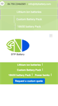 Mobile Screenshot of dtpbattery.com